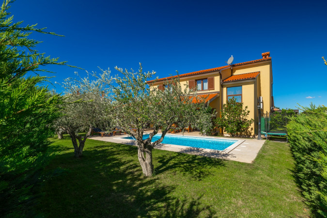 Exterior, House Leticia Valbandon near Fažana in Istria with Pool Valbandon