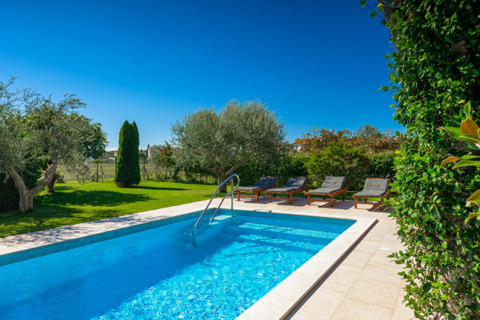 Exterior, House Leticia Valbandon near Fažana in Istria with Pool Valbandon