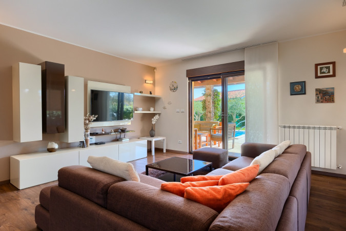 Interior, House Leticia Valbandon near Fažana in Istria with Pool Valbandon