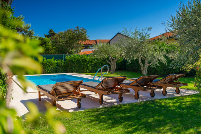 Exterior, House Leticia Valbandon near Fažana in Istria with Pool Valbandon