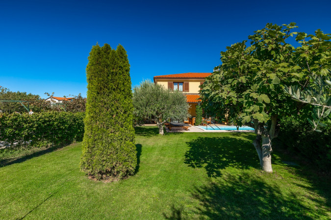 Exterior, House Leticia Valbandon near Fažana in Istria with Pool Valbandon