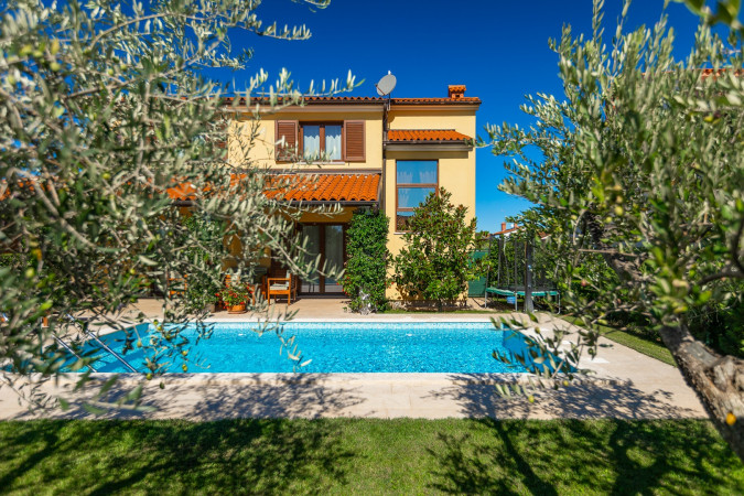 Exterior, House Leticia Valbandon near Fažana in Istria with Pool Valbandon